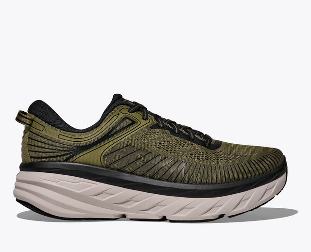 Hoka Bondi 7 - Wild Rye/Black-Preorder Item-Navy Selected Shop