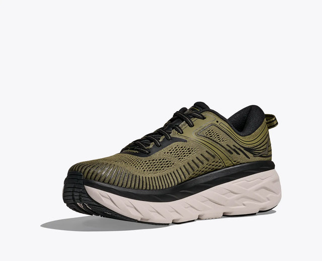 Hoka Bondi 7 - Wild Rye/Black-Preorder Item-Navy Selected Shop