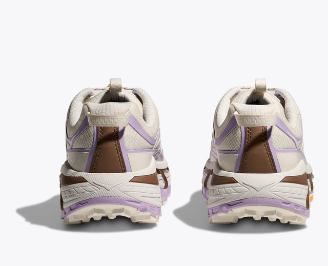 Hoka Mafate Three 2 Wordmark - Alabaster/Iris Flower-Preorder Item-Navy Selected Shop