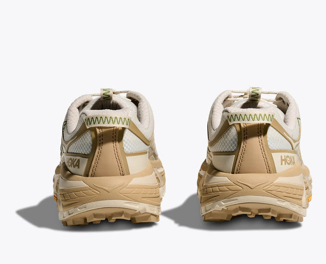 Hoka Mafate Three 2 Wordmark - Khaki/Oatmilk