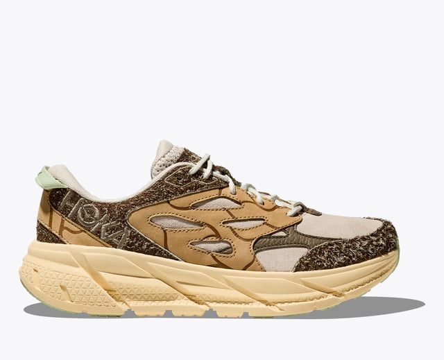 Hoka Clifton L Suede TP - Oat Milk/Pollen-Preorder Item-Navy Selected Shop