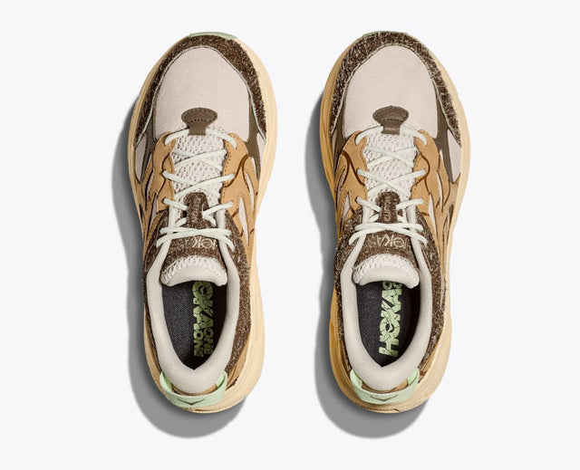 Hoka Clifton L Suede TP - Oat Milk/Pollen-Preorder Item-Navy Selected Shop