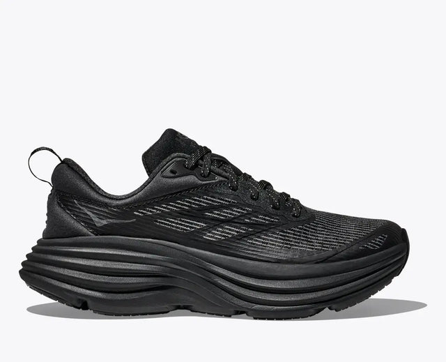 Hoka Bondi 8 TS Caged - Black/Black-Preorder Item-Navy Selected Shop