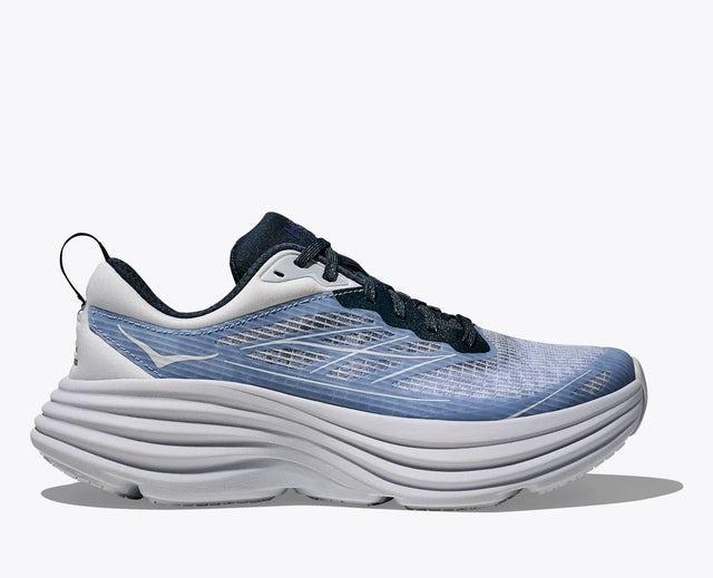 Hoka Bondi 8 TS Caged - Sea Ice/Grape Agate-Preorder Item-Navy Selected Shop