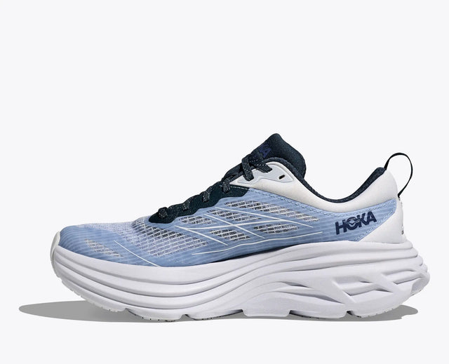 Hoka Bondi 8 TS Caged - Sea Ice/Grape Agate-Preorder Item-Navy Selected Shop