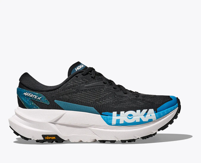Hoka Mafate X - Black/Skyward Blue-Preorder Item-Navy Selected Shop