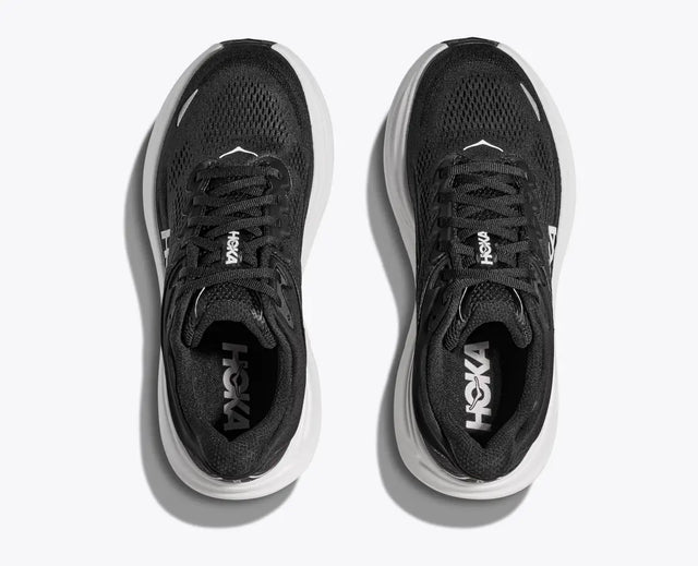Hoka Bondi 9 - Black/White-Preorder Item-Navy Selected Shop