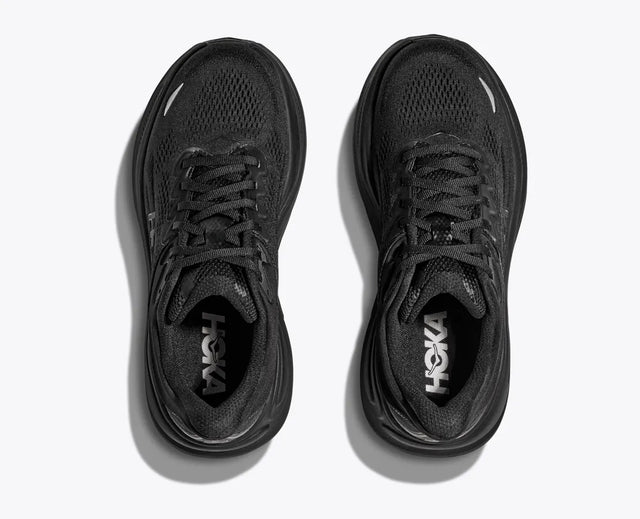 Hoka WMNS Bondi 9 - Black/Black-Preorder Item-Navy Selected Shop