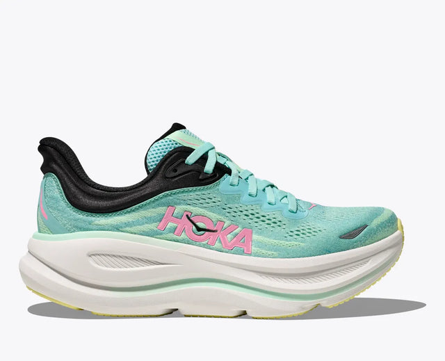 Hoka WMNS Bondi 9 - Blue Spark/Mint Fluorite-Preorder Item-Navy Selected Shop