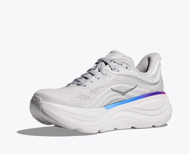 Hoka WMNS Bondi 9 - Cosmic Grey/White-Preorder Item-Navy Selected Shop