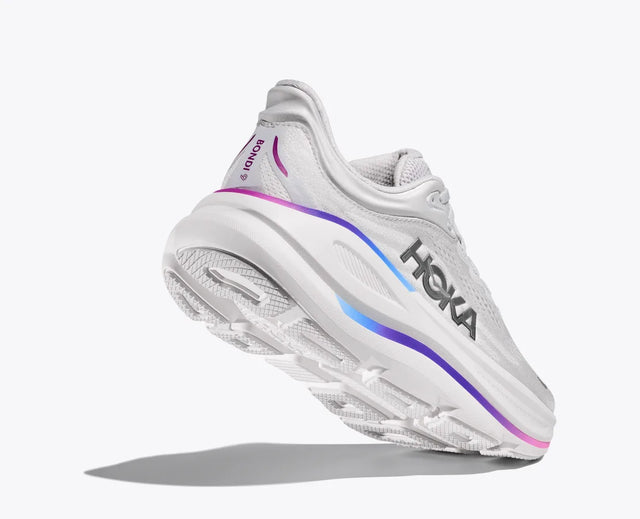 Hoka WMNS Bondi 9 - Cosmic Grey/White-Preorder Item-Navy Selected Shop