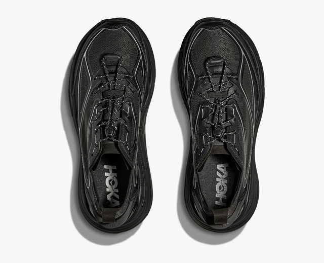 Hoka Stinson One7 - Black/Silver-Preorder Item-Navy Selected Shop