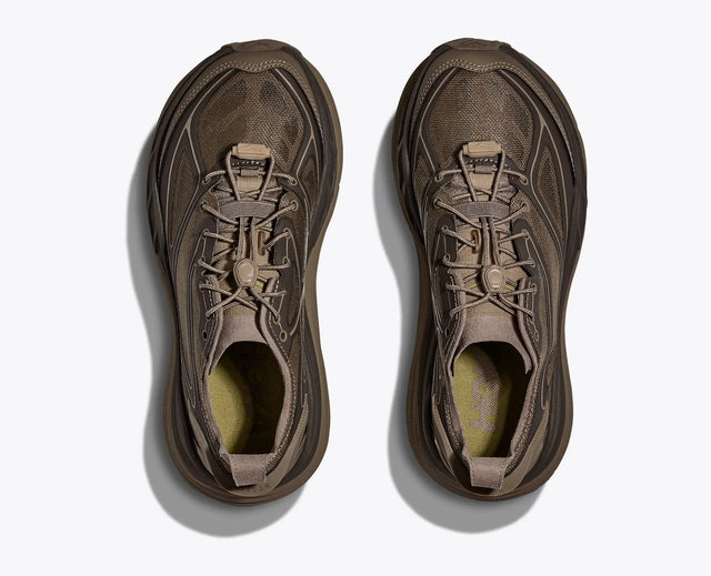 Hoka Stinson One7 - Light Roast/Asphalt-Preorder Item-Navy Selected Shop