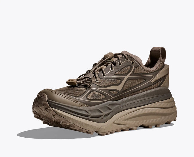 Hoka Stinson One7 - Light Roast/Asphalt-Preorder Item-Navy Selected Shop