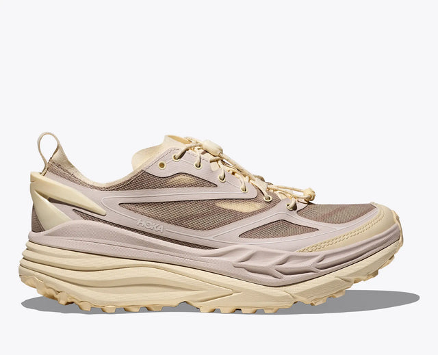 Hoka Stinson One7 - Stucco/Vintage Yellow
