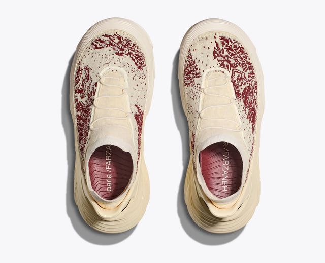 Paria Farzaneh x HOKA Restore Chukka - Cream-Preorder Item-Navy Selected Shop