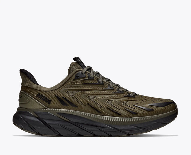 Hoka Clifton UTL - Antique Olive/Black