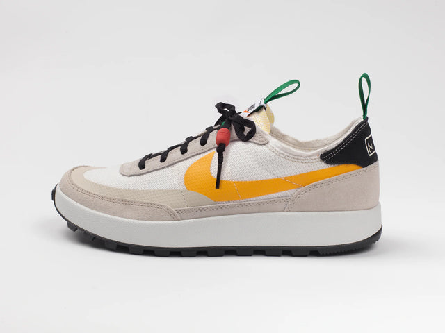 Tom Sachs x NikeCraft General Purpose Shoe “Bricolage” - Summit White/Birch/Pine Green/University Gold-Preorder Item-Navy Selected Shop