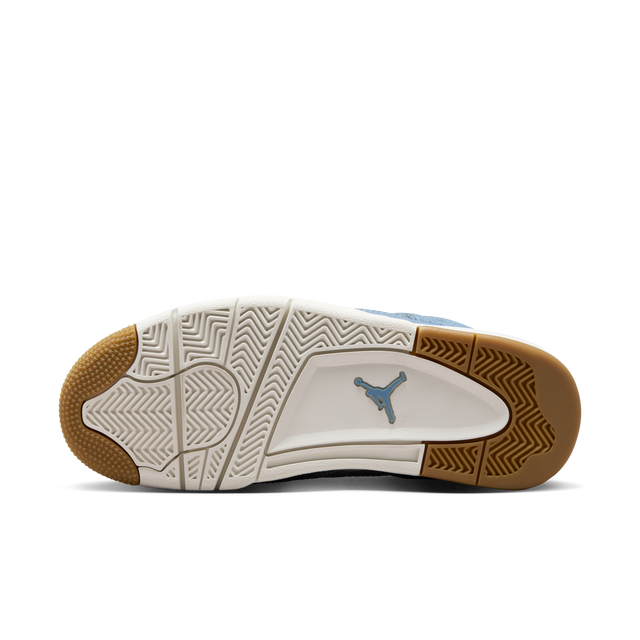 Nike WMNS Air Jordan 4 Retro - Sail/Gum LT Brown/Worn Blue/Metallic Gold-Preorder Item-Navy Selected Shop