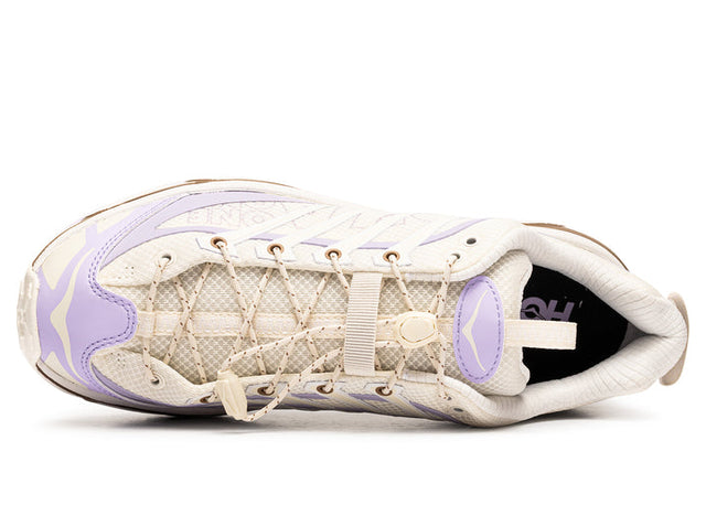 Hoka Mafate Three 2 Wordmark - Alabaster/Iris Flower-Preorder Item-Navy Selected Shop