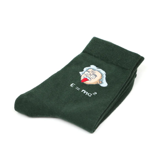 相對論 Relativity - Made in Taiwan-socks-Navy Selected Shop