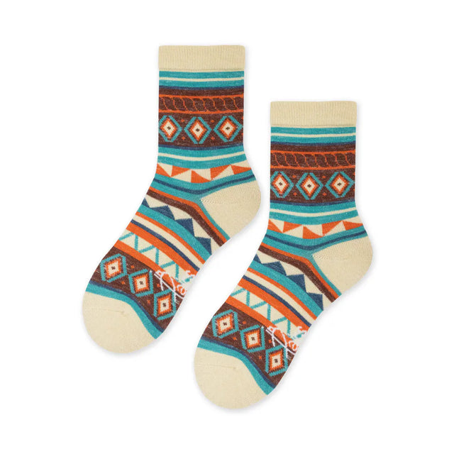 大地圖騰 Earth Totem - Made in Taiwan-socks-Navy Selected Shop