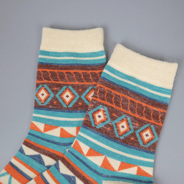 大地圖騰 Earth Totem - Made in Taiwan-socks-Navy Selected Shop