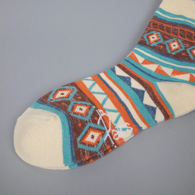 大地圖騰 Earth Totem - Made in Taiwan-socks-Navy Selected Shop