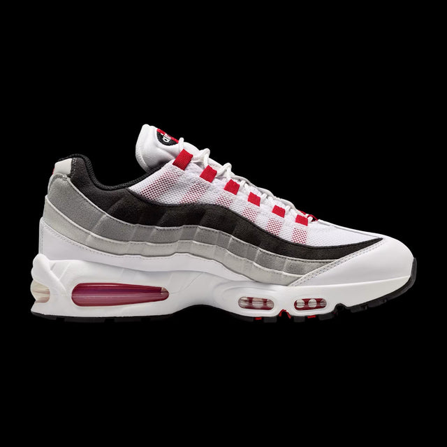 Nike Air Max 95 Big Bubble Premium - White/Comet Red/Neutral Grey/Medium Grey