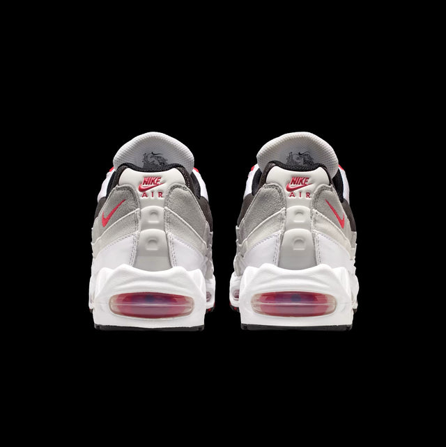Nike Air Max 95 Big Bubble Premium - White/Comet Red/Neutral Grey/Medium Grey