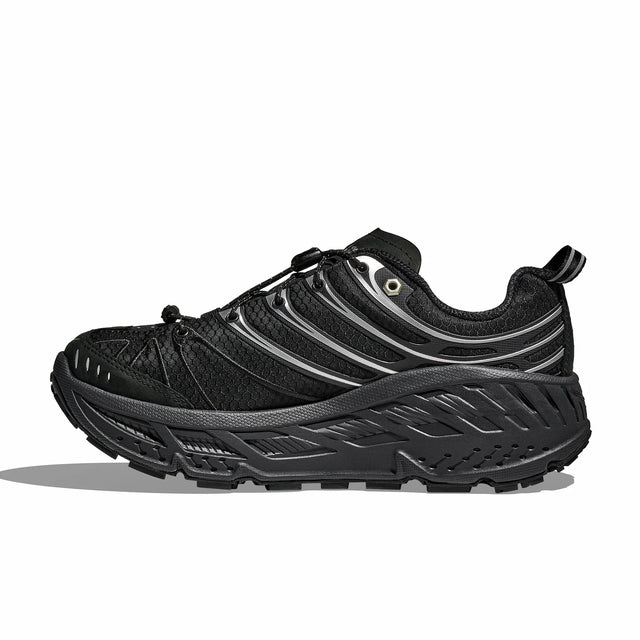 Hoka Stinson EVO Goretex - Black/Silver-Preorder Item-Navy Selected Shop