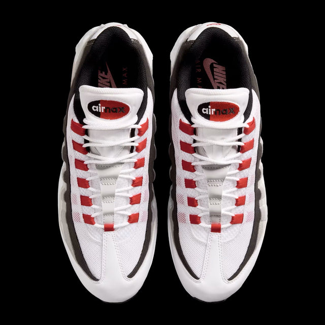 Nike Air Max 95 Big Bubble Premium - White/Comet Red/Neutral Grey/Medium Grey