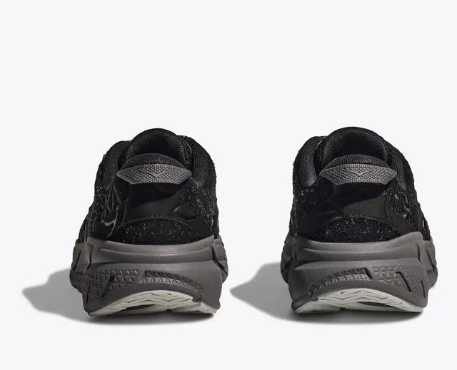 Hoka Clifton L Suede TP - Black/Satellite Grey-Preorder Item-Navy Selected Shop