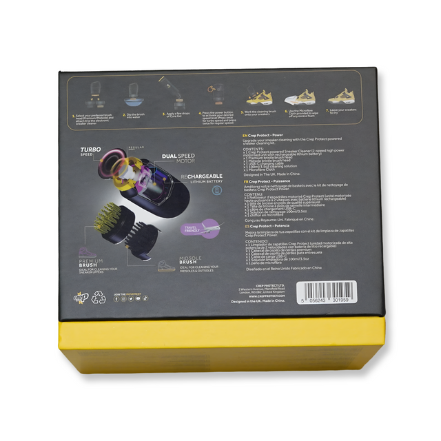 Crep Protect Power - The Ultimate Powered Sneaker Cleaning Kit-Shoes Care-Navy Selected Shop