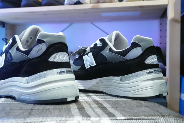 New Balance U992BK Made in USA-Sneakers-Navy Selected Shop
