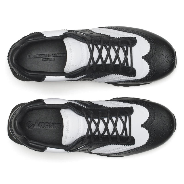Engineered Garments x Saucony Shadow Original Wingtip - Black/White-Preorder Item-Navy Selected Shop