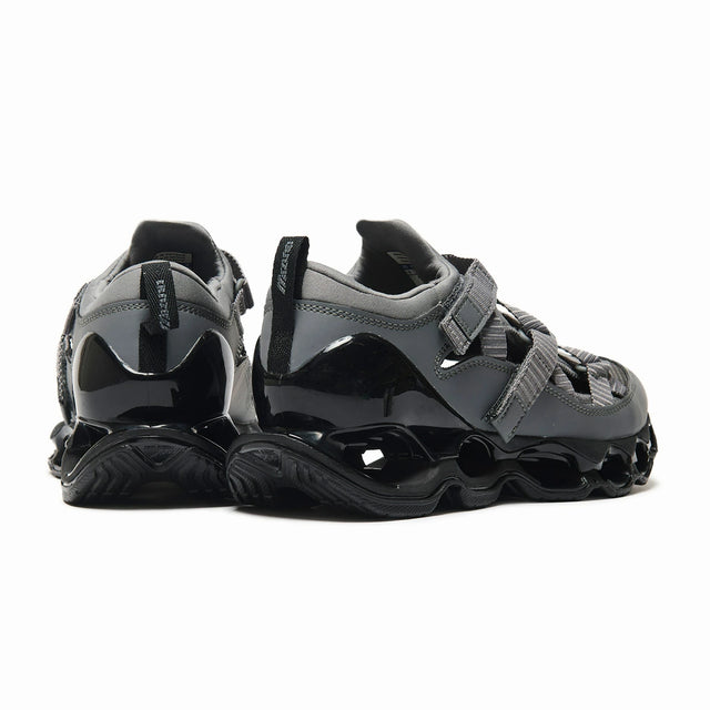 Mizuno Wave Prophecy Strap - Grey/Black-Preorder Item-Navy Selected Shop
