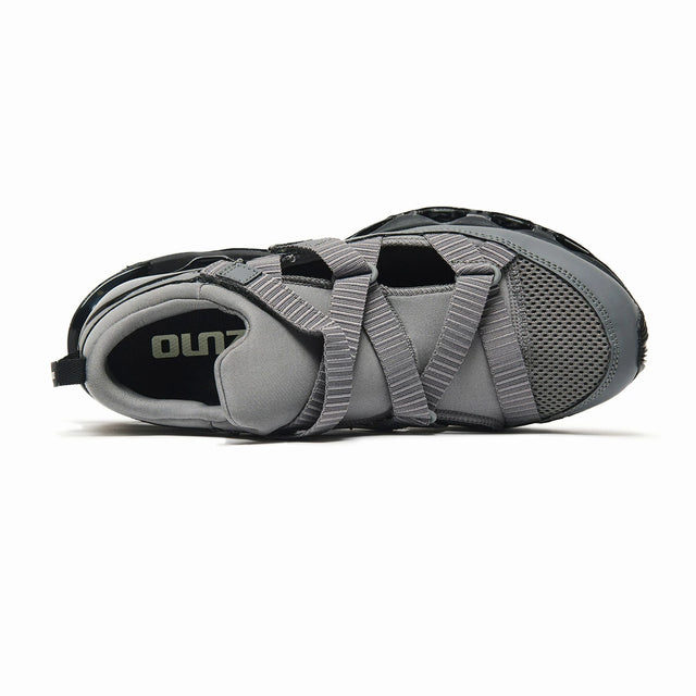 Mizuno Wave Prophecy Strap - Grey/Black-Preorder Item-Navy Selected Shop