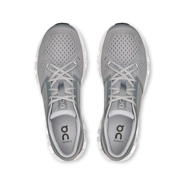On Cloud X 4 - Alloy/Ivory-Preorder Item-Navy Selected Shop
