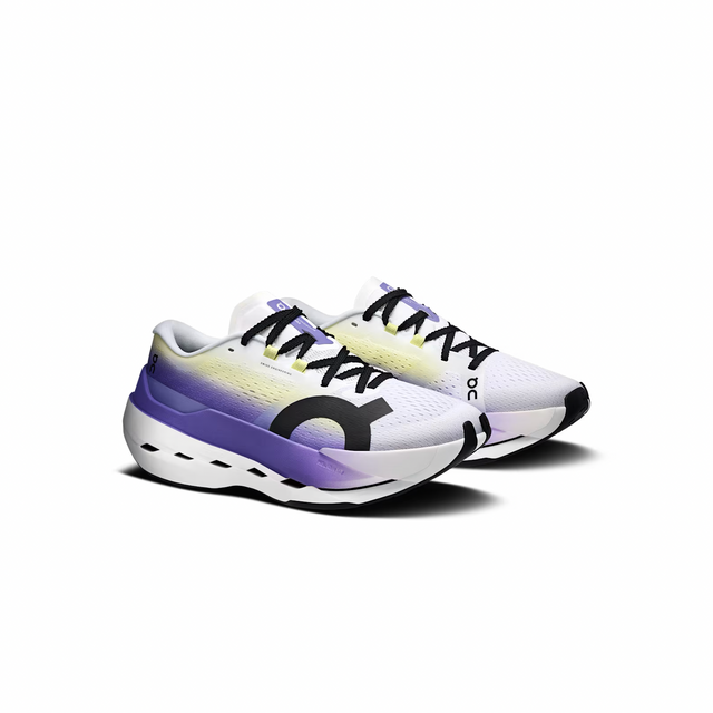 On Cloudboom Max - White/Juniper