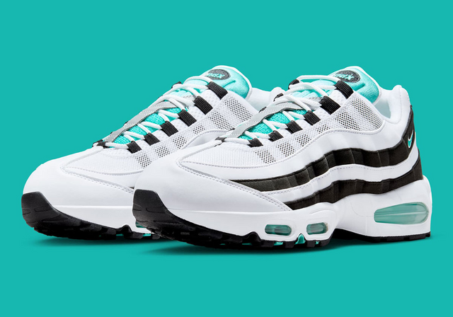 Nike Air Max 95 OG - White/Hyper Jade/Black/Metallic Silver-Preorder Item-Navy Selected Shop