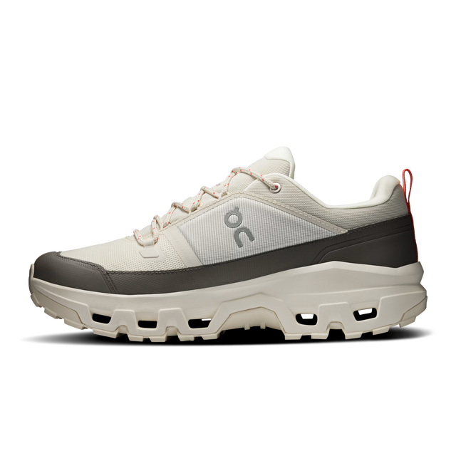 On Cloudrock Low Waterproof - Ivory/Ivory