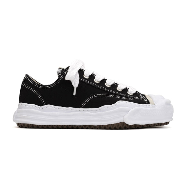 Maison MIHARA YASUHIRO "HANK" OG Sole Canvas Low-top - Black-Preorder Item-Navy Selected Shop