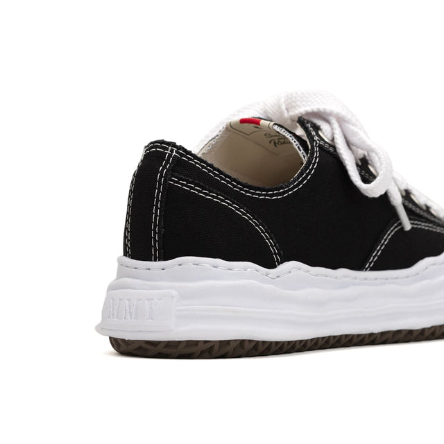 Maison MIHARA YASUHIRO "HANK" OG Sole Canvas Low-top - Black-Preorder Item-Navy Selected Shop