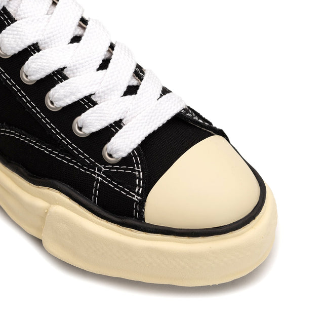 Maison MIHARA YASUHIRO "PETERSON" VL OG Sole Canvas Low-top - Black-Preorder Item-Navy Selected Shop
