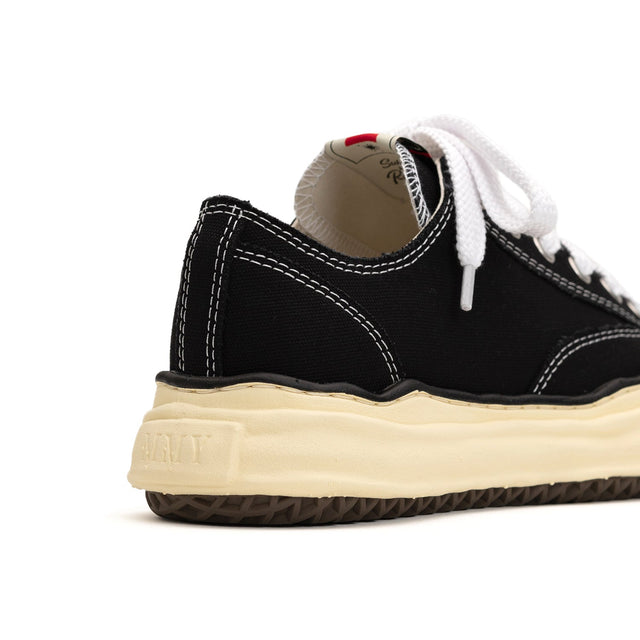 Maison MIHARA YASUHIRO "PETERSON" VL OG Sole Canvas Low-top - Black-Preorder Item-Navy Selected Shop