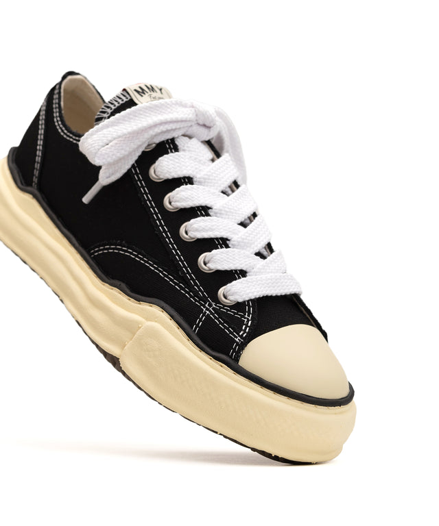 Maison MIHARA YASUHIRO "PETERSON" VL OG Sole Canvas Low-top - Black-Preorder Item-Navy Selected Shop