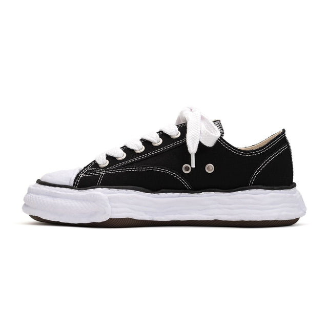 Maison MIHARA YASUHIRO "PETERSON23" OG Sole Canvas Low-top - Black-Preorder Item-Navy Selected Shop