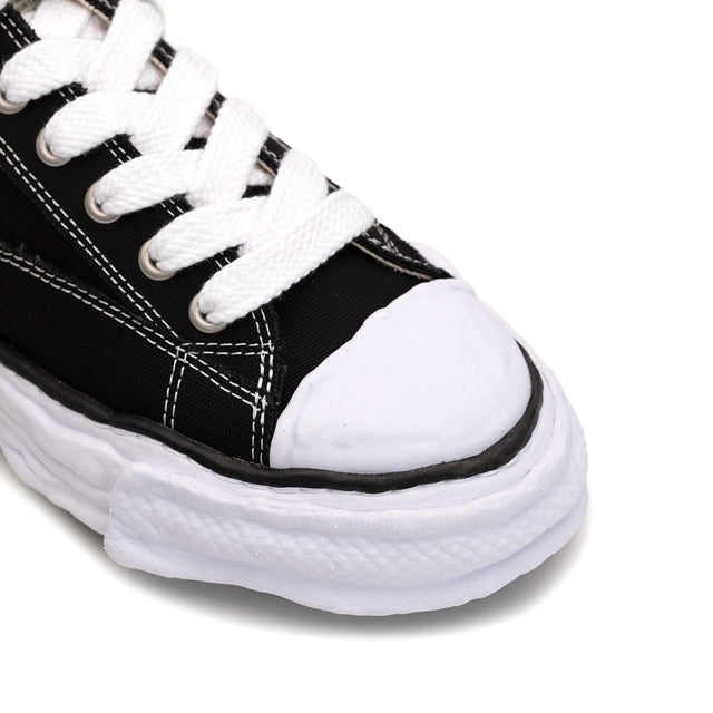 Maison MIHARA YASUHIRO "PETERSON23" OG Sole Canvas Low-top - Black-Preorder Item-Navy Selected Shop
