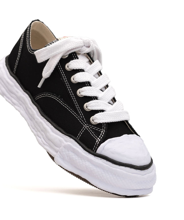 Maison MIHARA YASUHIRO "PETERSON23" OG Sole Canvas Low-top - Black-Preorder Item-Navy Selected Shop